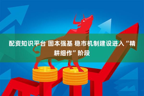 配资知识平台 固本强基 稳市机制建设进入“精耕细作”阶段