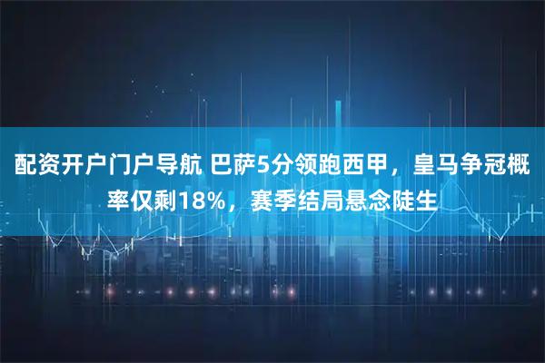 配资开户门户导航 巴萨5分领跑西甲，皇马争冠概率仅剩18%，赛季结局悬念陡生