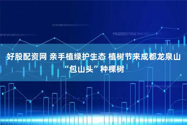 好股配资网 亲手植绿护生态 植树节来成都龙泉山“包山头”种棵树